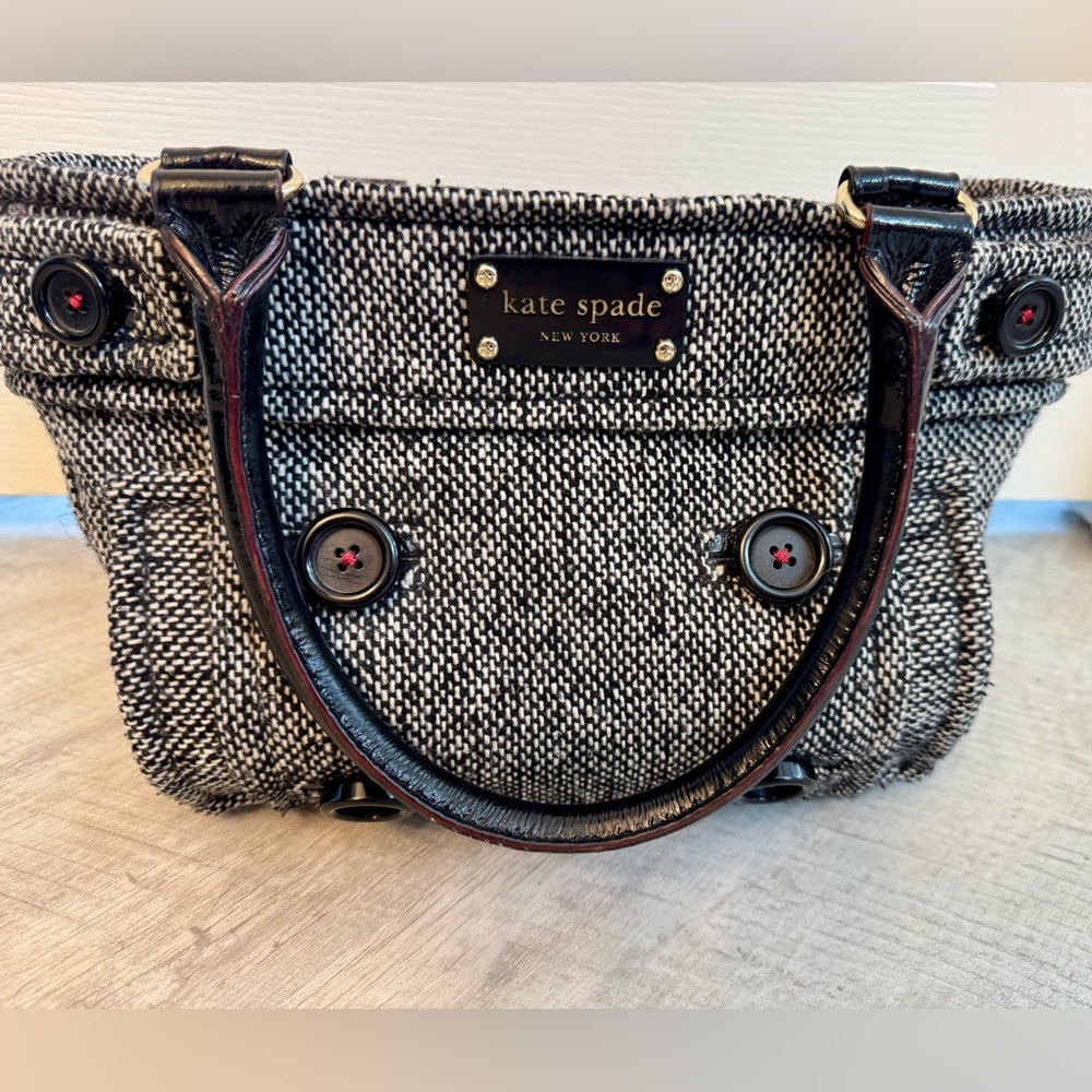 Kate Spade Beantown Tweed Quinn Shoulder Bag